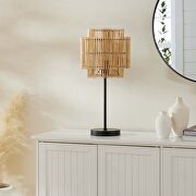 Bamboo table lamp by Modway additional picture 5