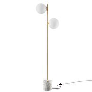 2-light terrazzo floor lamp by Modway additional picture 6