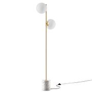 2-light terrazzo floor lamp by Modway additional picture 7