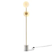 2-light terrazzo floor lamp by Modway additional picture 8