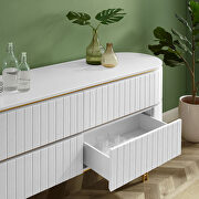 White finish performance velvet sideboard by Modway additional picture 10