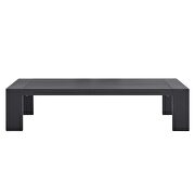 Gray finish outdoor patio powder-coated aluminum coffee table by Modway additional picture 5