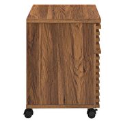 Wood file cabinet in walnut finish by Modway additional picture 4