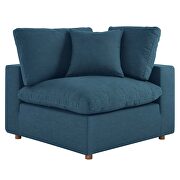Down filled overstuffed 6-piece sectional sofa in azure by Modway additional picture 14