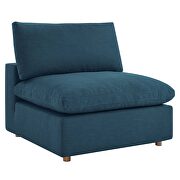 Down filled overstuffed 6-piece sectional sofa in azure by Modway additional picture 10