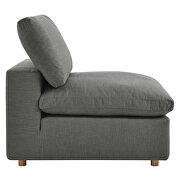 Down filled overstuffed 6-piece sectional sofa in gray by Modway additional picture 11