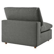 Down filled overstuffed 6-piece sectional sofa in gray by Modway additional picture 12