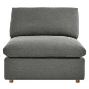 Down filled overstuffed 6-piece sectional sofa in gray by Modway additional picture 10