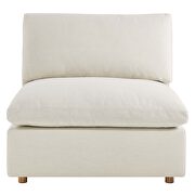 Down filled overstuffed 6-piece sectional sofa in light beige by Modway additional picture 9