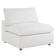 Down filled overstuffed 6-piece sectional sofa in pure white by Modway additional picture 11