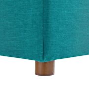 Down filled overstuffed 6-piece sectional sofa in teal by Modway additional picture 8