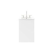 Wall-mount 18 bathroom vanity in white by Modway additional picture 6