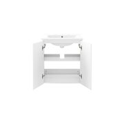 White wall-mount 24 bathroom vanity in white by Modway additional picture 5