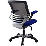 Mesh office chair in blue additional photo 4 of 6