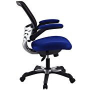 Mesh office chair in blue additional photo 5 of 6