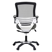 Vinyl office chair in gray by Modway additional picture 6