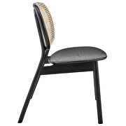 Wood dining side chair in black/ set of 2 by Modway additional picture 8