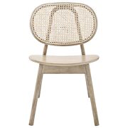Wood dining side chair in gray/ set of 2 by Modway additional picture 8