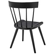 Black finish wood dining side chair set of 2 by Modway additional picture 5