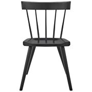 Black finish wood dining side chair set of 2 by Modway additional picture 8