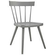 Light gray finish wood dining side chair set of 2 by Modway additional picture 6