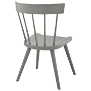 Light gray finish wood dining side chair set of 2 by Modway additional picture 7