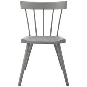 Light gray finish wood dining side chair set of 2 by Modway additional picture 9