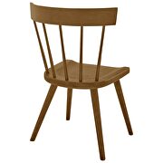 Walnut finish wood dining side chair set of 2 by Modway additional picture 7