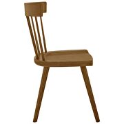 Walnut finish wood dining side chair set of 2 by Modway additional picture 8