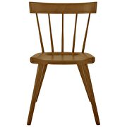 Walnut finish wood dining side chair set of 2 by Modway additional picture 9