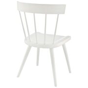 White finish wood dining side chair set of 2 by Modway additional picture 7