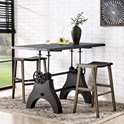 Crank adjustable height conference / office table by Modway additional picture 4