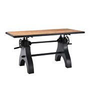 Crank adjustable height conference / office table by Modway additional picture 3