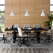 Crank adjustable height conference / office table by Modway additional picture 7