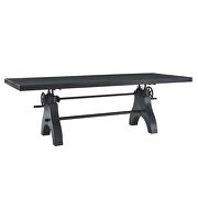 Crank adjustable height conference / office table by Modway additional picture 9