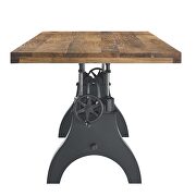Crank adjustable height conference / office table by Modway additional picture 12