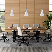 Crank adjustable height conference / office table by Modway additional picture 8