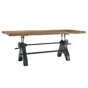 Crank adjustable height conference / office table by Modway additional picture 10