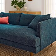 Upholstered polyester fabric sofa in mid-century design by Modway additional picture 2