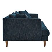 Upholstered polyester fabric sofa in mid-century design by Modway additional picture 5