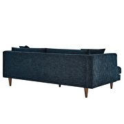Upholstered polyester fabric sofa in mid-century design by Modway additional picture 6