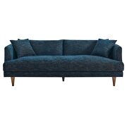 Upholstered polyester fabric sofa in mid-century design by Modway additional picture 8