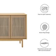 63-inch buffet / sideboard in natural finish by Modway additional picture 9