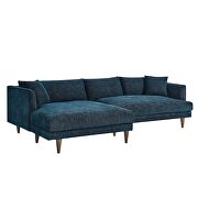 Mid-century sectional in polyester, left-facing by Modway additional picture 3