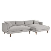 Mid-century polyester sectional, right-facing design by Modway additional picture 3