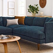 Mid-century l-shape polyester sectional by Modway additional picture 2