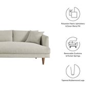 Mid-century l-shape polyester sectional sofa by Modway additional picture 6