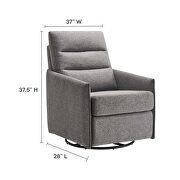 Soft fabric lounge chair by Modway additional picture 4