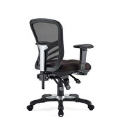 Mesh office chair in brown by Modway additional picture 5
