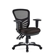 Mesh office chair in brown by Modway additional picture 10